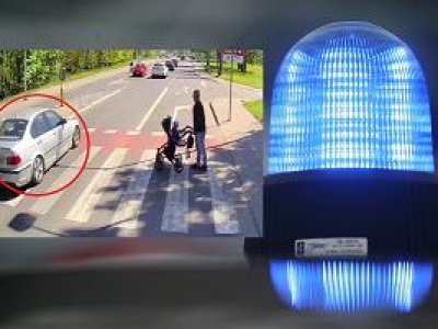 Szok na przejściu dla pieszych. Policja nie miała wyjścia. Kierowca BMW stracił prawo jazdy