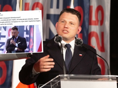 Mentzen o kryzysie klimatycznym: no ja tam lubię, jak jest ciepło