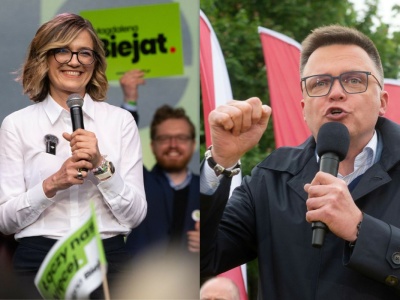 Sondaż prezydencki: lider bez zmian, Magdalena Biejat wyprzedza Szymona Hołownię 