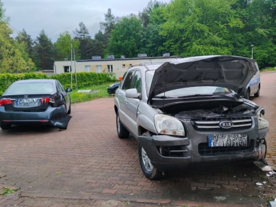 Nietrzeźwy 40-latek i rajd po parkingu szpitalnym