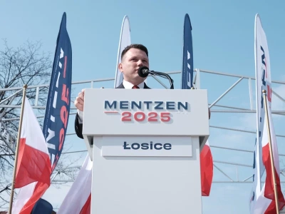 Mentzen w niebezpieczeństwie? Policja zabrała głos