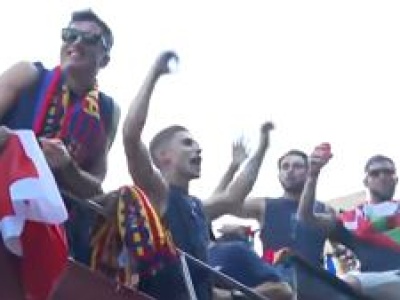 Tak nazwali Madryt. Sceny podczas mistrzowskiej fety w Barcelonie