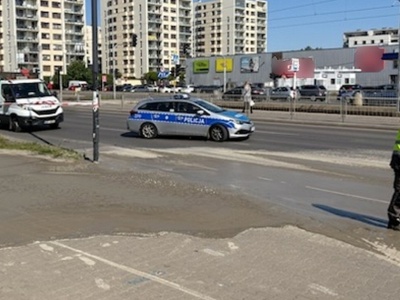 Tego jeszcze stołeczni kierowcy nie widzieli. Strażników aż zamurowało
