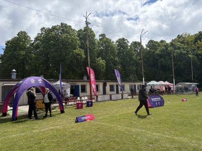 Festiwal piłkarski dla dziewczyn w łódzkim parku na Zdrowiu