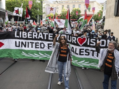 Przeciwnicy Izraela nie odpuszczają. Protest przed finałem Eurowizji