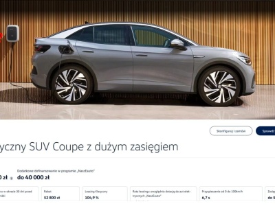 Rabaty na Volkswageny ID.: 18 000 zł na ID.3, 25 000 zł na ID.4, 35 000 zł na ID.5, 40 000 zł na ID.7? Trochę bałagan…