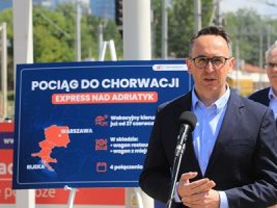 Cztery razy w tygodniu i tylko w wakacje. Polacy pojadą pociągiem do Chorwacji