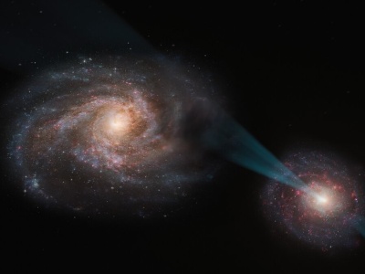 Pojedynek galaktyk. Astronomowie odkryli kosmiczne pole bitwy