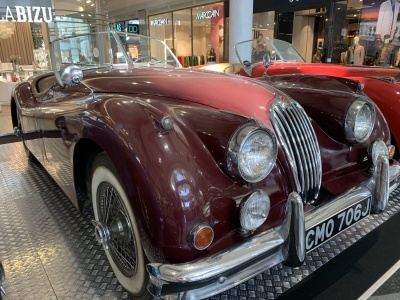 Jaguar XK140 OTS z 1955 roku – brytyjska ikona sportowej elegancji