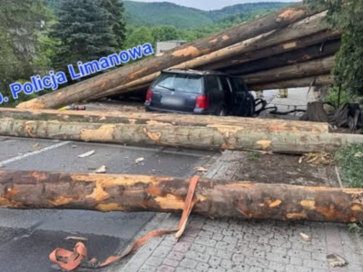 Koszmar na drodze. Zmiażdżone auto z dzieckiem w środku [FOTO]