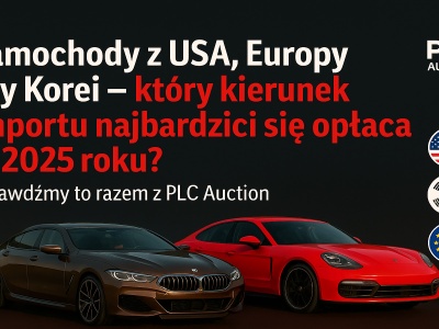 Samochody z USA, Europy i Korei – który kierunek najbardziej się opłaca w 2025 roku? Czy Korea Południowa to nowe eldorado motoryzacji?