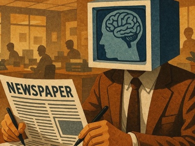 Nieistniejący autor zrobił nieistniejący wywiad. W USA przyszłość mediów mają już dziś