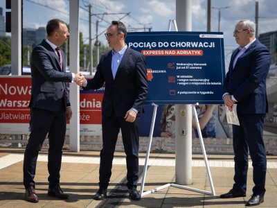 Pociągiem na wakacje w Chorwacji. 