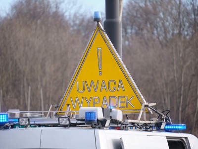 Utrudnienia na S17 – ciężarówka wpadła do rowu