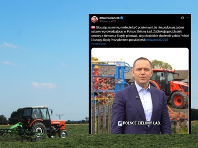 Nawrocki: Nie podpiszę ustawy wprowadzającej Zielony Ład