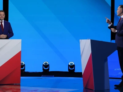 Zaskakujący moment debaty. „Nazywam się Nawrocki. Karol Nawrocki”