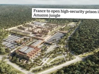 Francja otworzy więzienie o zaostrzonym rygorze w amazońskiej dżungli