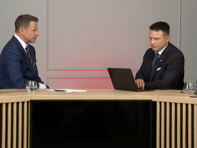 Trzaskowski kontra Mentzen. Prezydent Warszawy: „Nie podpiszę. To są moje deklaracje”