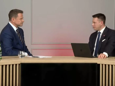 Mentzen pytał Trzaskowskiego na YouTubie. Pobito polityczny rekord