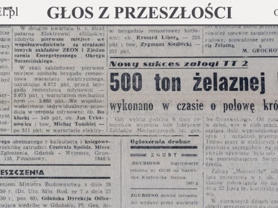 „Grzmiały w rękach niterów młoty pneumatyczne” (Głos z przeszłości, odc. 198) [ Dawno temu ]