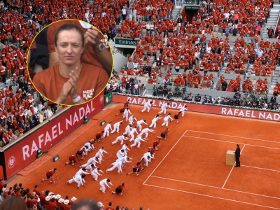 Świątek widziała to na własne oczy. Niezwykłe sceny na Roland Garros