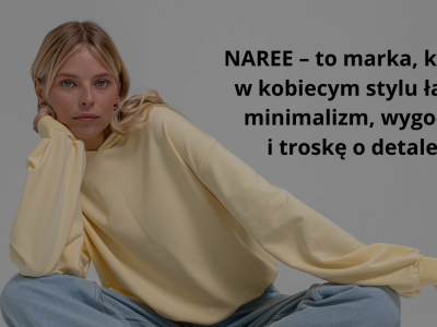 Minimalizm i komfort w najlepszym wydaniu – modne bluzy dresowe od NAREE
