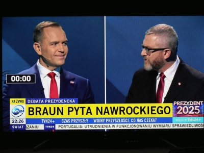 Co Nawrocki obiecał Braunowi? Przesłał odpowiedzi na pytania. 