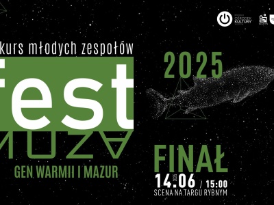 Znamy finałową szóstkę Fest Muzy 2025! Gen Warmii i Mazur ma muzyczną moc