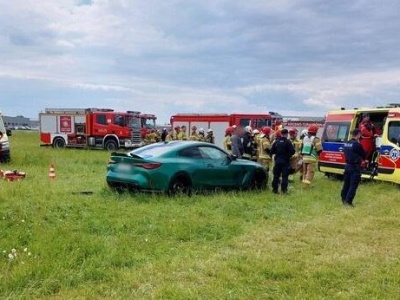 Wypadek masowy w Krośnie. Prokuratura okręgowa przejmuje śledztwo od prokuratury rejonowej