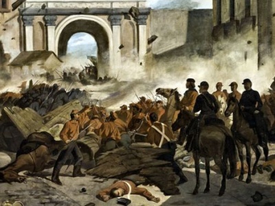 27 maja 1860 rozpoczął się atak na Palermo na Sycylii