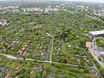 Straż Miejska wzięła się za działkowców z Olsztyna. Z dronem patrolują ogródki