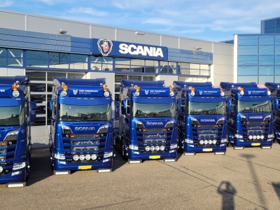 Odbiór sześciu nowych Scanii 770S Normal, pod duże, ale niezbyt ciężkie ładunki