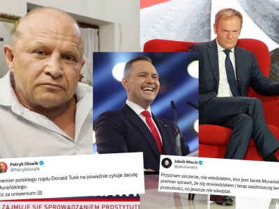 TVP i Tusk wyśmiani za powoływanie się na patocelebrytę Jacka Murańskiego