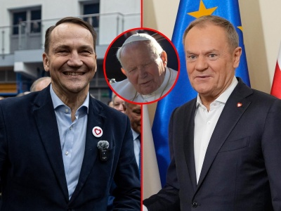 Sikorski stawia Tuska przed Janem Pawłem II! Później mówił o zyskach Polski po II Wo…