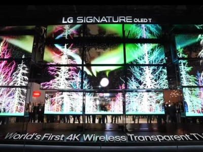 LG stworzyło przezroczysty telewizor bez kabli! Tak wygląda przyszłość