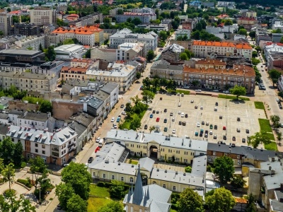 Utrudnienia w okolicach placu Wolności i ul. Targowej