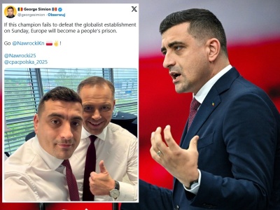 Simion wspiera Nawrockiego i zwraca uwagę na ogromną stawkę