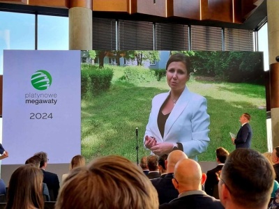 Aleksandra Helbin wyróżniona w konkursie „Platynowe Megawaty”