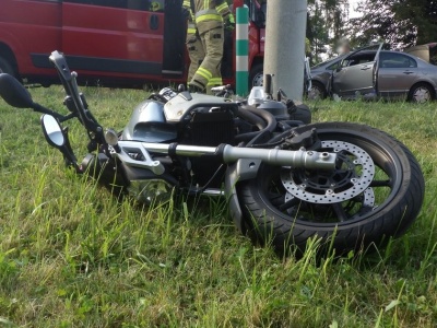 Drogowe szaleństwa w Ciechocinku. Naćpany motocyklista bez prawa jazdy w akcji