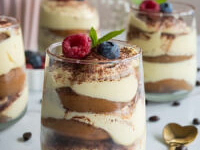 Tiramisu w pucharkach