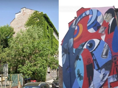Mural zamiast zieleni? „Bluszcz nie był obumarły, tylko został odcięty tej wiosny”