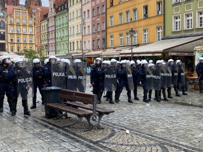 Kolejna awantura przed finałem we Wrocławiu. Interweniowała policja