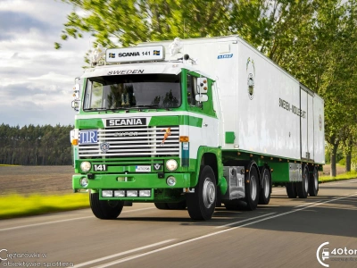 Scania 141 odbudowana jako ciągnik na Arabię Saudyjską – Sesja Miesiąca 05/25