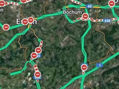 Google zamknął autostrady w Niemczech. Sam nie wie dlaczego