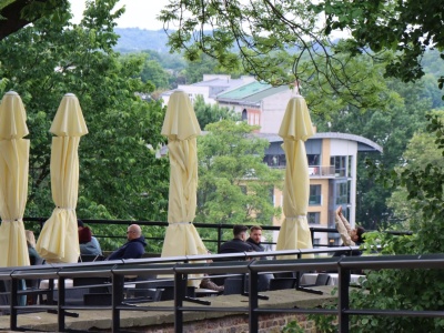 Kawa z widokiem na panoramę Krakowa [ZDJĘCIA]