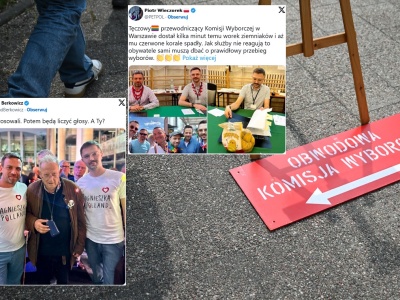 Kim są członkowie komisji, którzy ubrali czerwone korale?