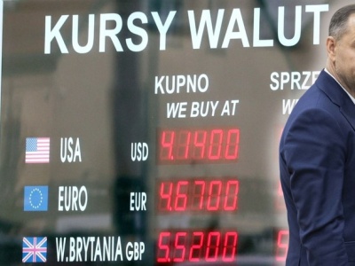 Kurs euro, dolara i funta pod presją. Złoty traci wobec głównych walut