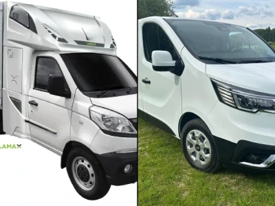 Pomysły na „busy” bez tachografów: Trafic do 2,49 tony lub Piaggio z kabiną sypialną