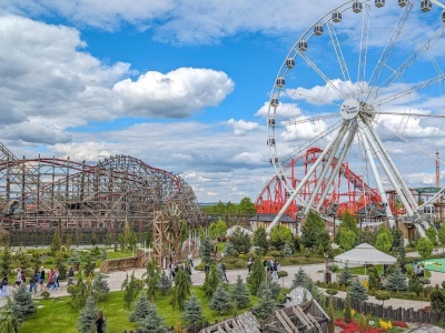 Park rozrywki Energylandia w Zatorze. Największy w Polsce. 123 atrakcje w 7 strefach!