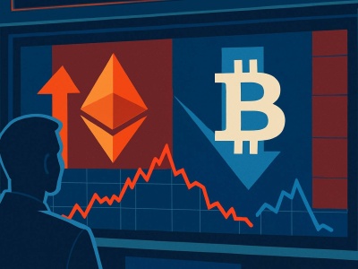 Ethereum królem. Inwestorzy omijają Bitcoina szerokim łukiem